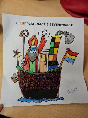 Foto 5 uit Sint Kleurplaat Focus