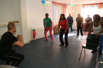 Foto 2 uit Cardiokickboxendame's