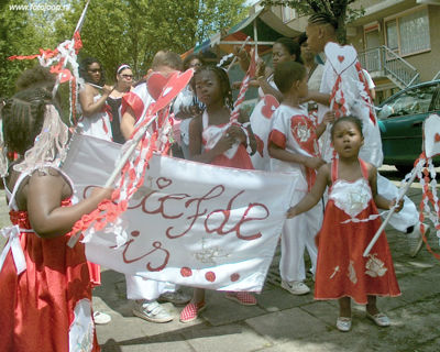 Foto 112 uit Carnaval 2007 b.w