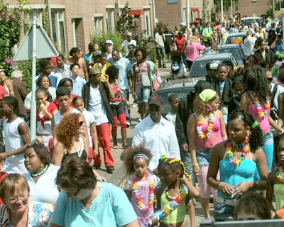 Foto 247 uit Carnaval 2007 b.w