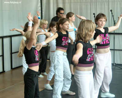 Foto 291 uit Carnaval 2007 b.w