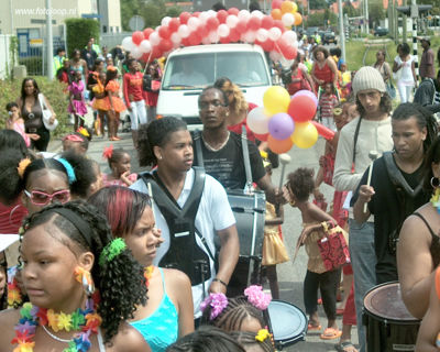 Foto 156 uit Carnaval 2007 b.w