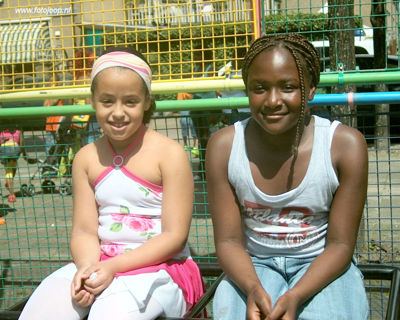 Foto 95 uit Carnaval 2007 b.w