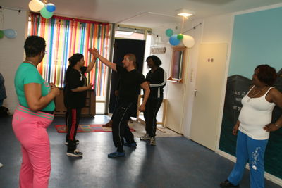 Foto 58 uit Cardiokickboxendame's