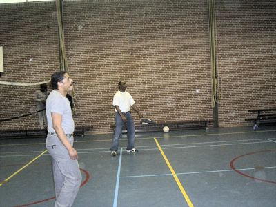 Foto 16 uit volleybal wedstrijd