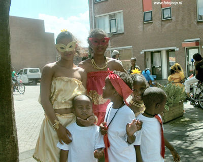 Foto 105 uit Carnaval 2007 b.w