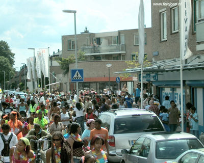 Foto 237 uit Carnaval 2007 b.w