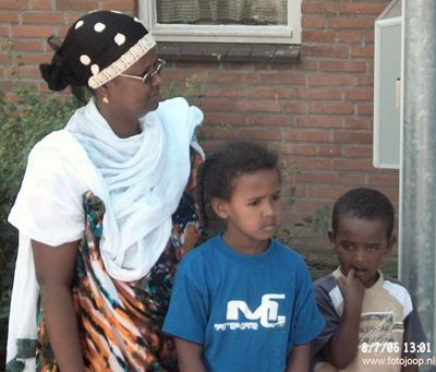 Foto 56 uit carnaval 2006 b.w