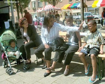 Foto 65 uit Carnaval 2007 b.w